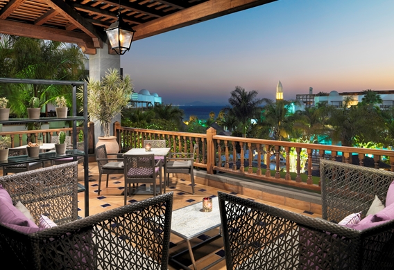 Princesa Yaiza Suite Hotel Resort 5 Luxury - Sunset terrace Lobby bar.jpg